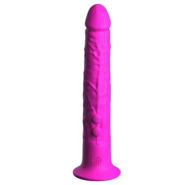 Długie dildo z grubą końcówką i przyssawką 19 cm